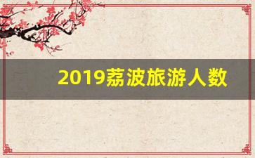 2019荔波旅游人数