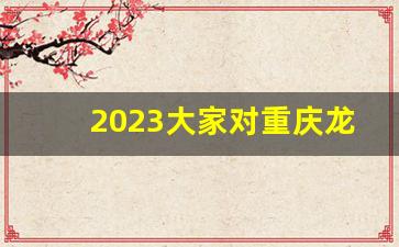 2023大家对重庆龙兴怎么看