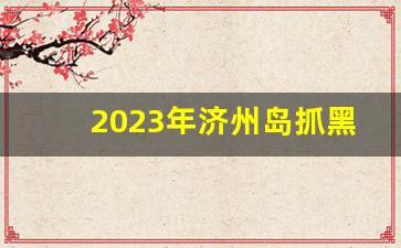 2023年济州岛抓黑工严吗