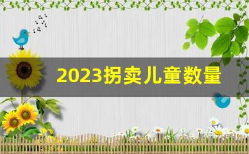 2023拐卖儿童数量_2023年人贩子在哪里