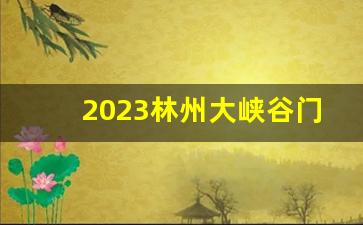 2023林州大峡谷门票免票_河南最佳免费自驾游