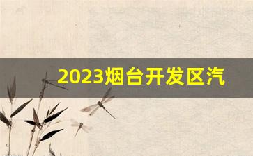 2023烟台开发区汽车类消费卷使用门店