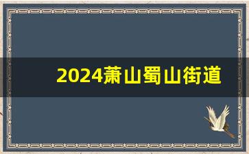 2024萧山蜀山街道拆迁规划_萧山蜀山规划2025