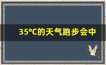 35℃的天气跑步会中暑吗