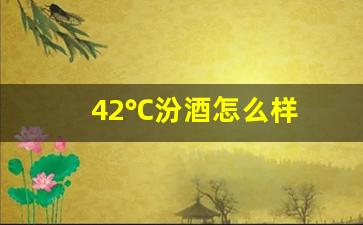 42℃汾酒怎么样