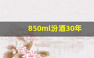 850ml汾酒30年价格_汾酒青花30年850ml