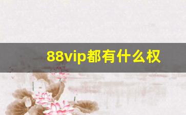 88vip都有什么权益_88vip寄快递有优惠吗