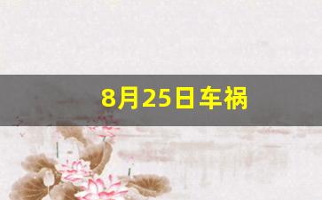 8月25日车祸