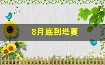 8月底到塔夏