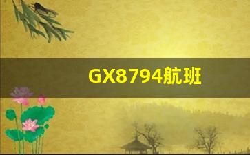 GX8794航班