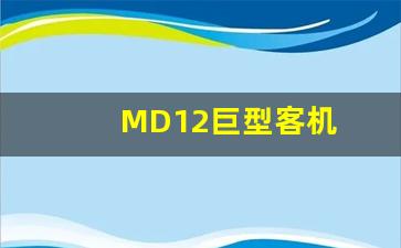 MD12巨型客机