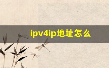 ipv4ip地址怎么设置_手动设置dns地址是多少