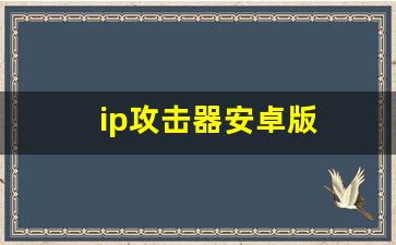 ip攻击器安卓版