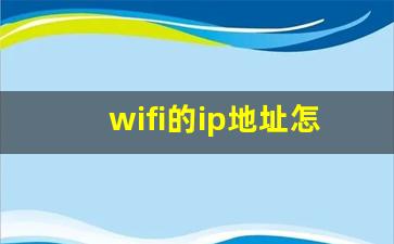 wifi的ip地址怎么设置网络才好_校园网wifi连接上不能上网怎么办