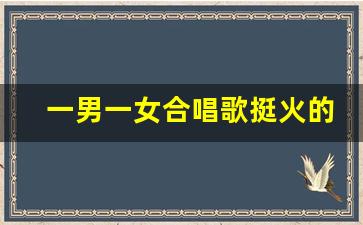 一男一女合唱歌挺火的_男女合唱很火的歌