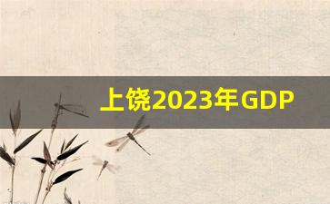 上饶2023年GDP