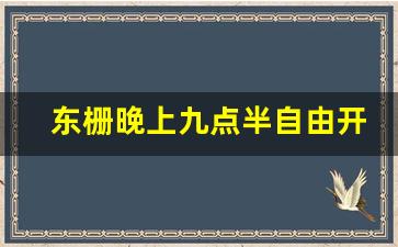 东栅晚上九点半自由开放