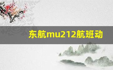 东航mu212航班动态查询_东方航空MU219