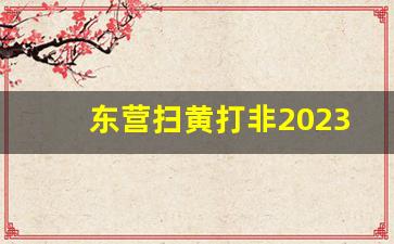 东营扫黄打非2023_为什么2023年今年扫黄这么严