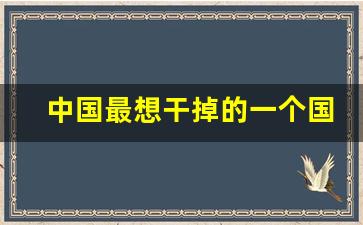 中国最想干掉的一个国家