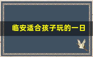 临安适合孩子玩的一日游_临安特色美食小吃一条街