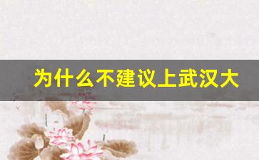 为什么不建议上武汉大学_九个顶尖985大学