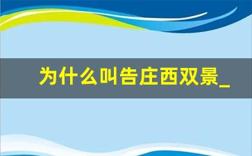 为什么叫告庄西双景_西双版纳景洪离告庄有多远