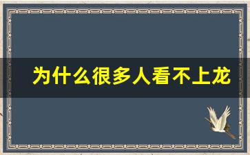 为什么很多人看不上龙兴