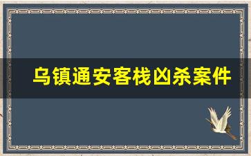 乌镇通安客栈凶杀案件