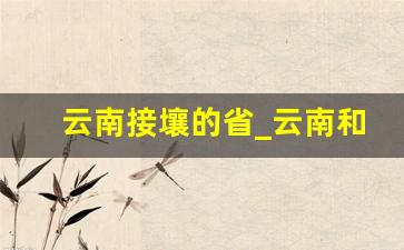 云南接壤的省_云南和那6个国家交界