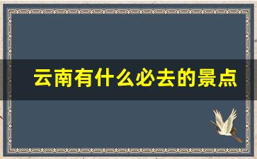 云南有什么必去的景点_丽江旅游十大必去景点