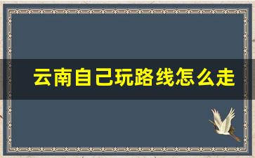 云南自己玩路线怎么走_云南自由行5天最佳路线