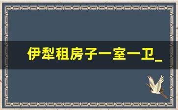 伊犁租房子一室一卫_一室一卫400元出租