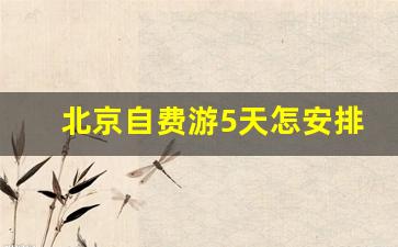 北京自费游5天怎安排路线_西安当地参团游价格