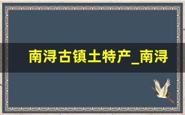 南浔古镇土特产_南浔古镇五大美食