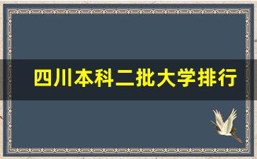 四川本科二批大学排行榜_西南二本大学排名