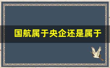 国航属于央企还是属于国企