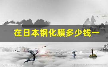 在日本钢化膜多少钱一张_苹果11钢化膜多少钱