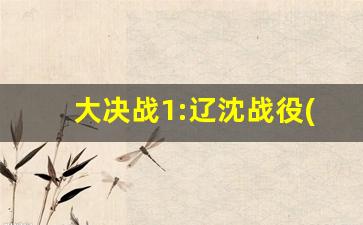 大决战1:辽沈战役(上)_电视剧《决战》全集50