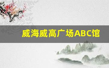 威海威高广场ABC馆都是什么