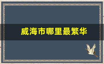 威海市哪里最繁华