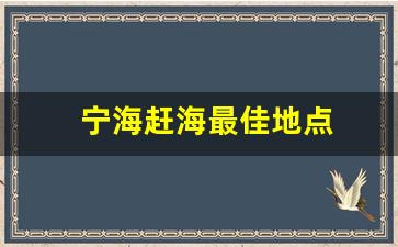 宁海赶海最佳地点