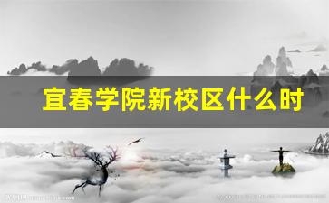 宜春学院新校区什么时候建好_河池学院新校区预计建设多久