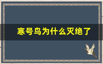 寒号鸟为什么灭绝了