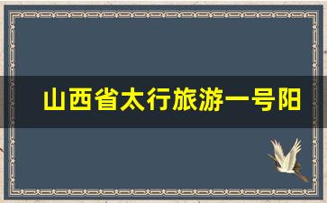 山西省太行旅游一号阳城隧道