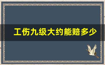 工伤九级大约能赔多少钱_工伤十级私了7万元合适吗