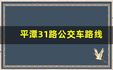 平潭31路公交车路线时间_平潭1路公交车时间表