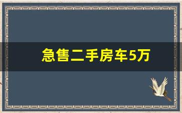 急售二手房车5万