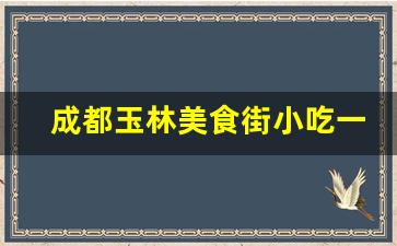 成都玉林美食街小吃一条街在哪里_成都玉林美食