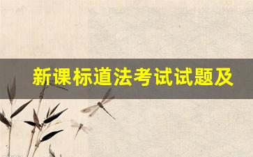 新课标道法考试试题及答案_初中政治新课标考试试题